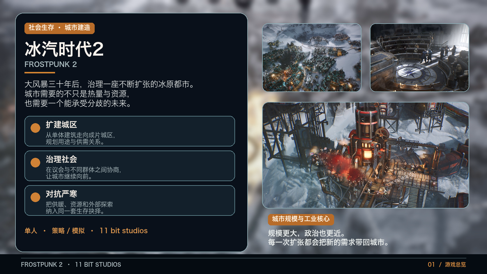 冰汽时代2：游戏总览