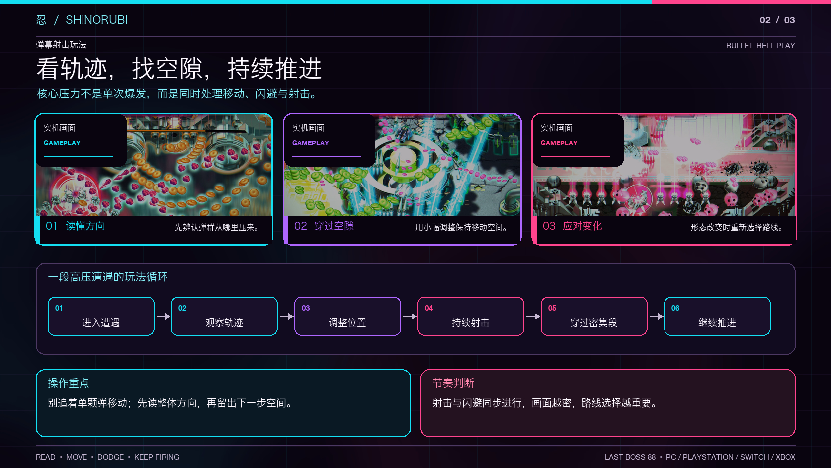 忍：核心玩法