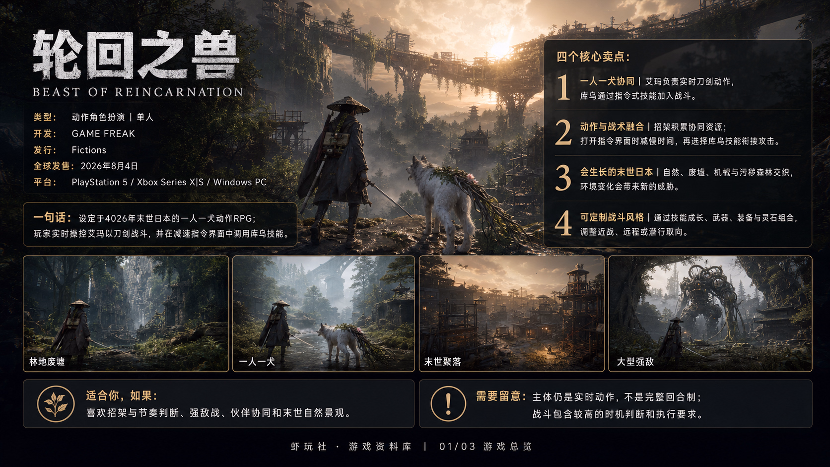 Beast of Reincarnation：游戏总览