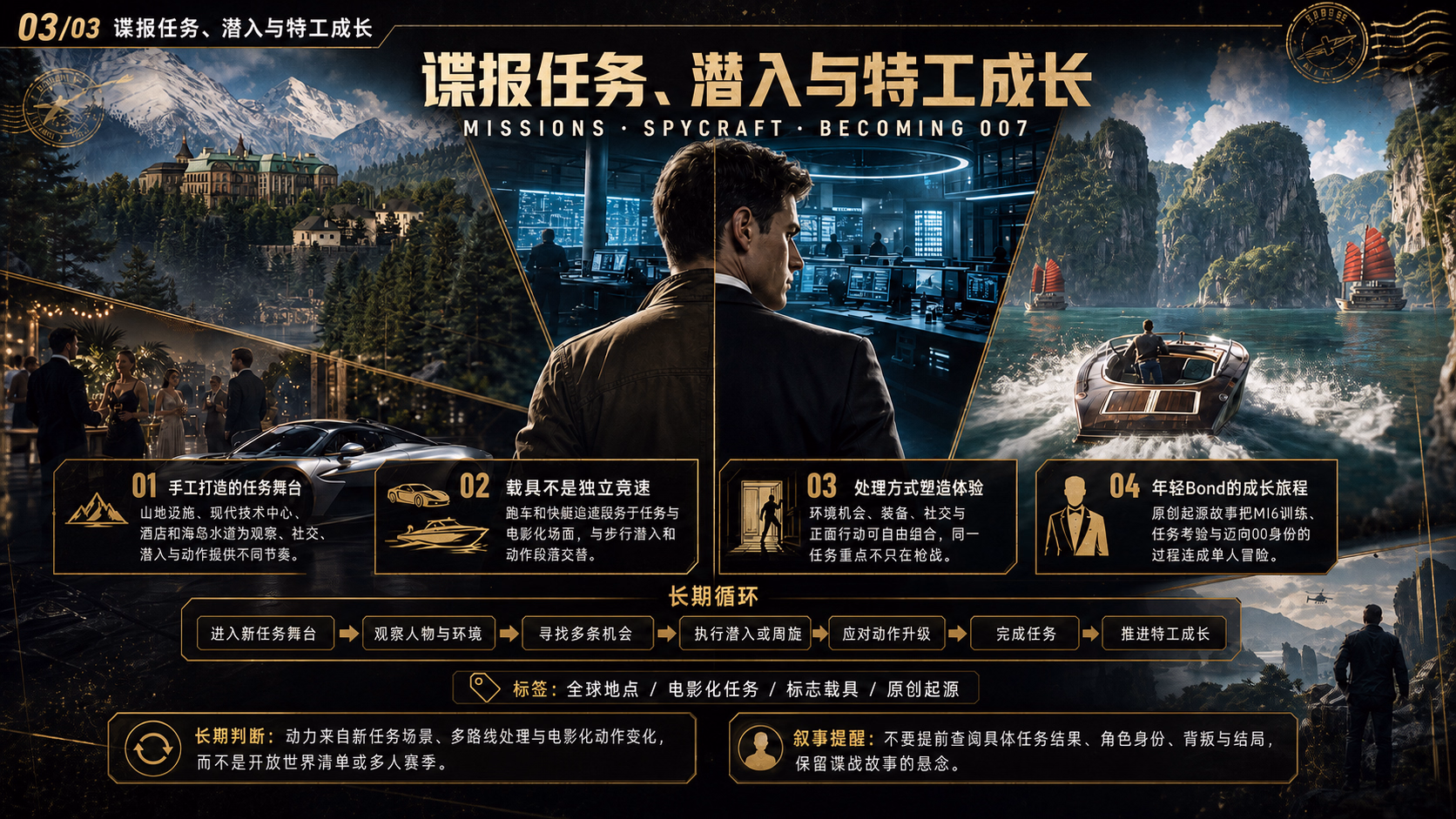 007 First Light：世界与内容探索