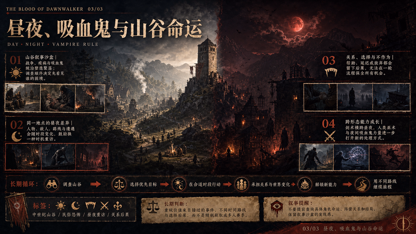 The Blood of Dawnwalker：世界与内容探索